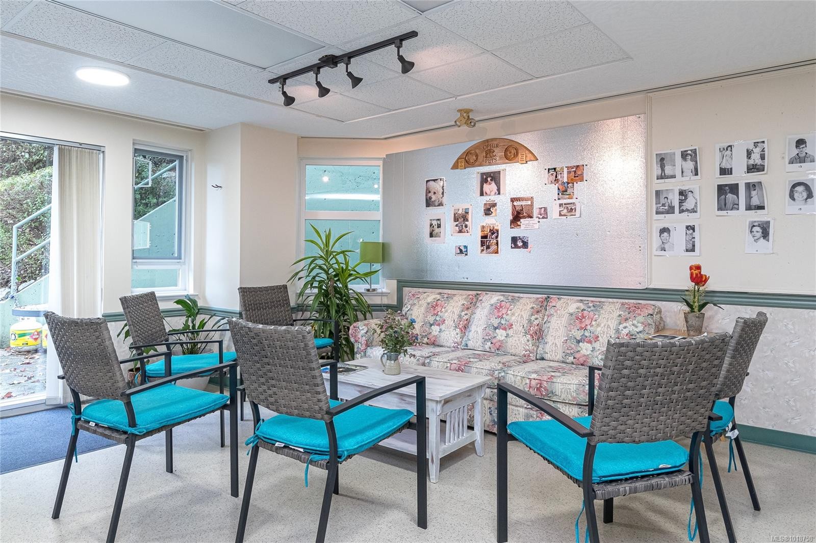 105-1521 Church Ave, Saanich, BC - Indoor Photo Showing Living Room