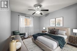 Primary Bedroom Virtually Staged -