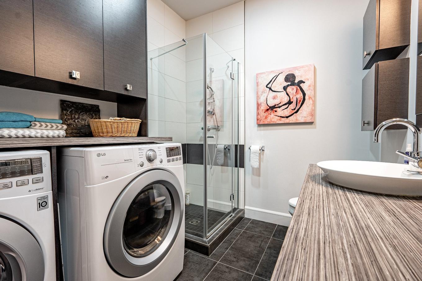 Bathroom - 1103-120 Rue De Candiac, Sherbrooke (Les Nations), QC - Indoor Photo Showing Laundry Room