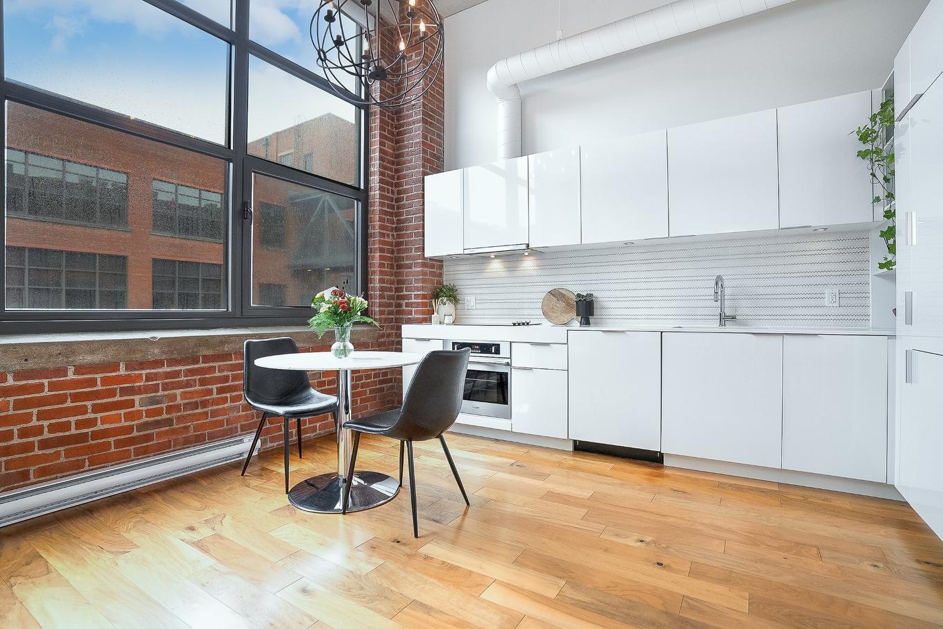 Salle à manger - 712-1730 Rue St-Patrick, Montréal (Le Sud-Ouest), QC - Indoor Photo Showing Kitchen