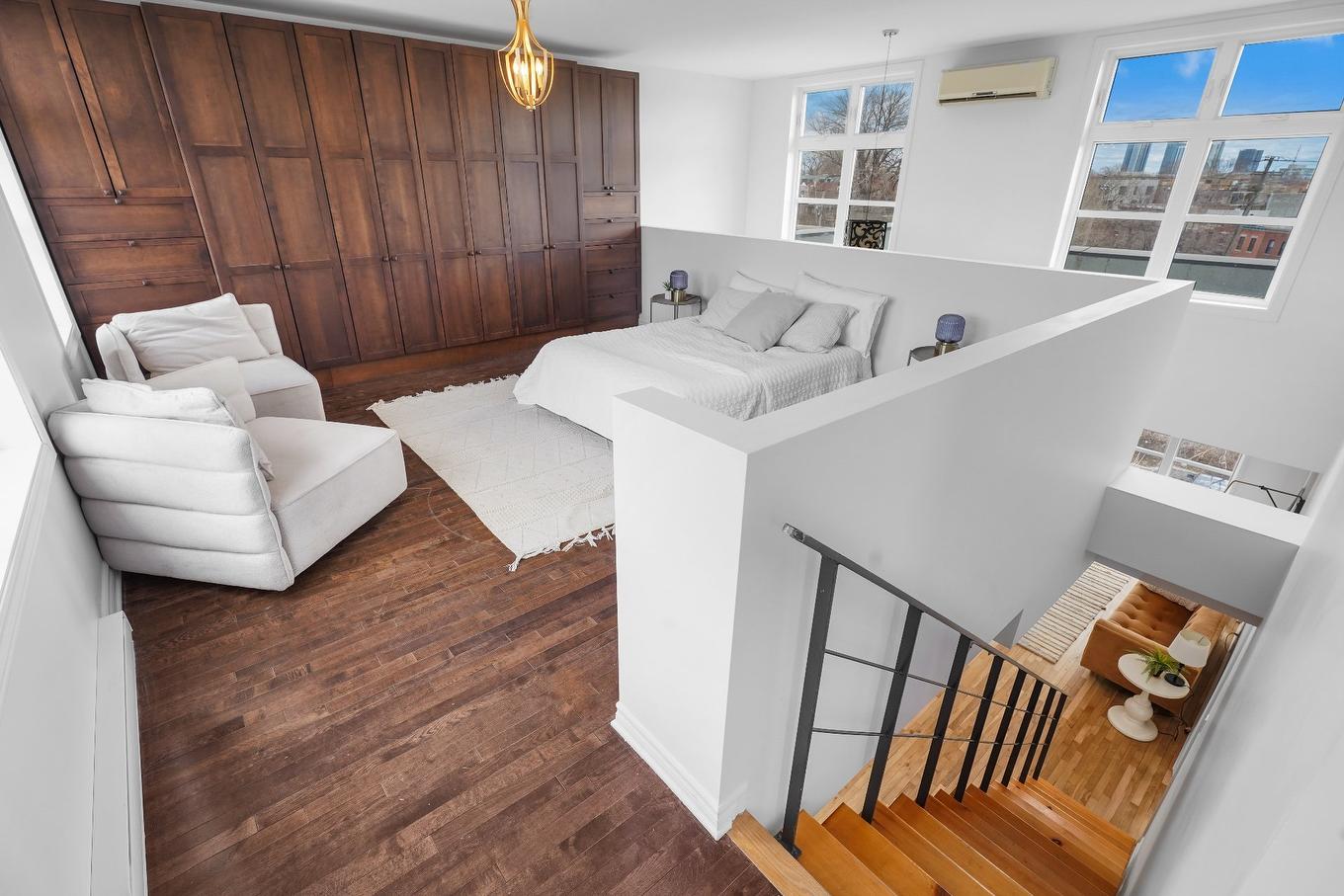 Chambre à coucher principale - 7-1850 Rue Mullins, Montréal (Le Sud-Ouest), QC