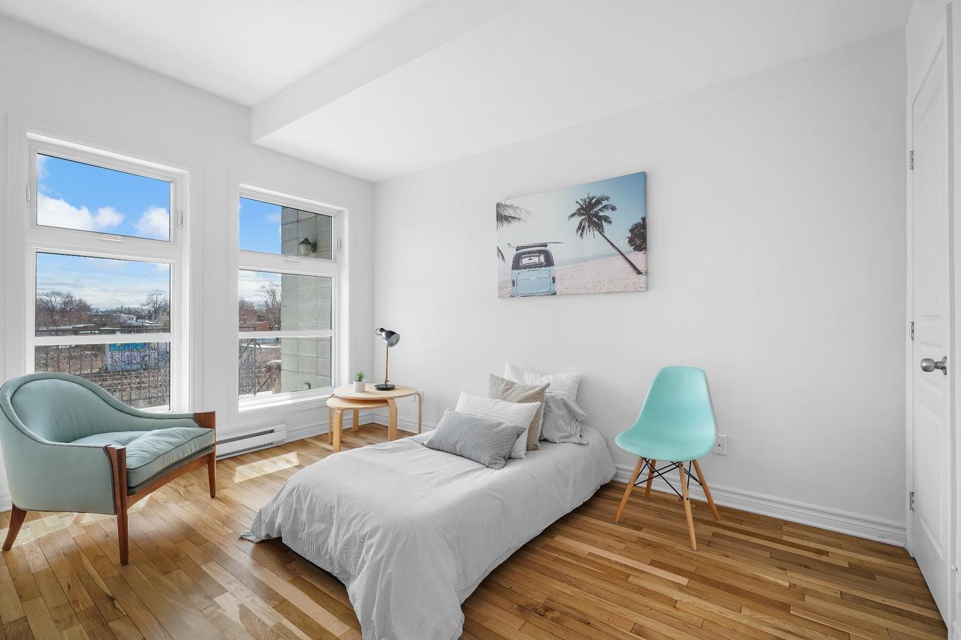 Chambre à coucher - 7-1850 Rue Mullins, Montréal (Le Sud-Ouest), QC