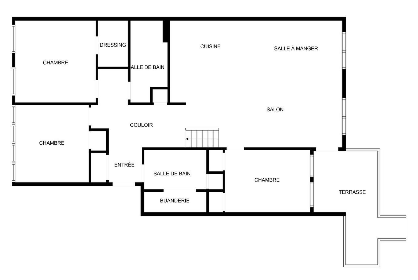 Plan (croquis) - 7-1850 Rue Mullins, Montréal (Le Sud-Ouest), QC