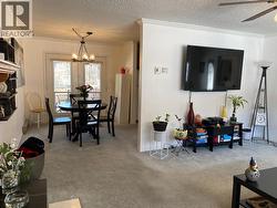 Dining room attached to living room and kitchen -