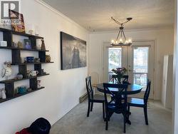 Convenient patio doors off dining room -