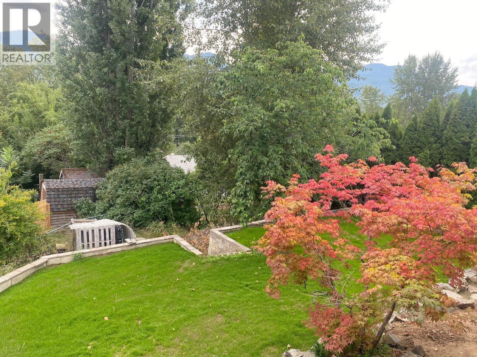 Enough space in the backyard for kids or pets - 1768 First Street, Fruitvale, BC - Outdoor