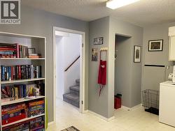 Family room on lower level -