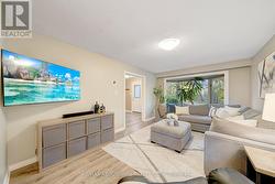 Living room with south facing bay windows -