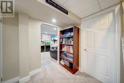 Basement, laundry room door -