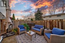 Backyard terrace -