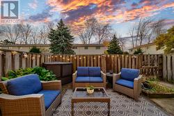 Backyard terrace -