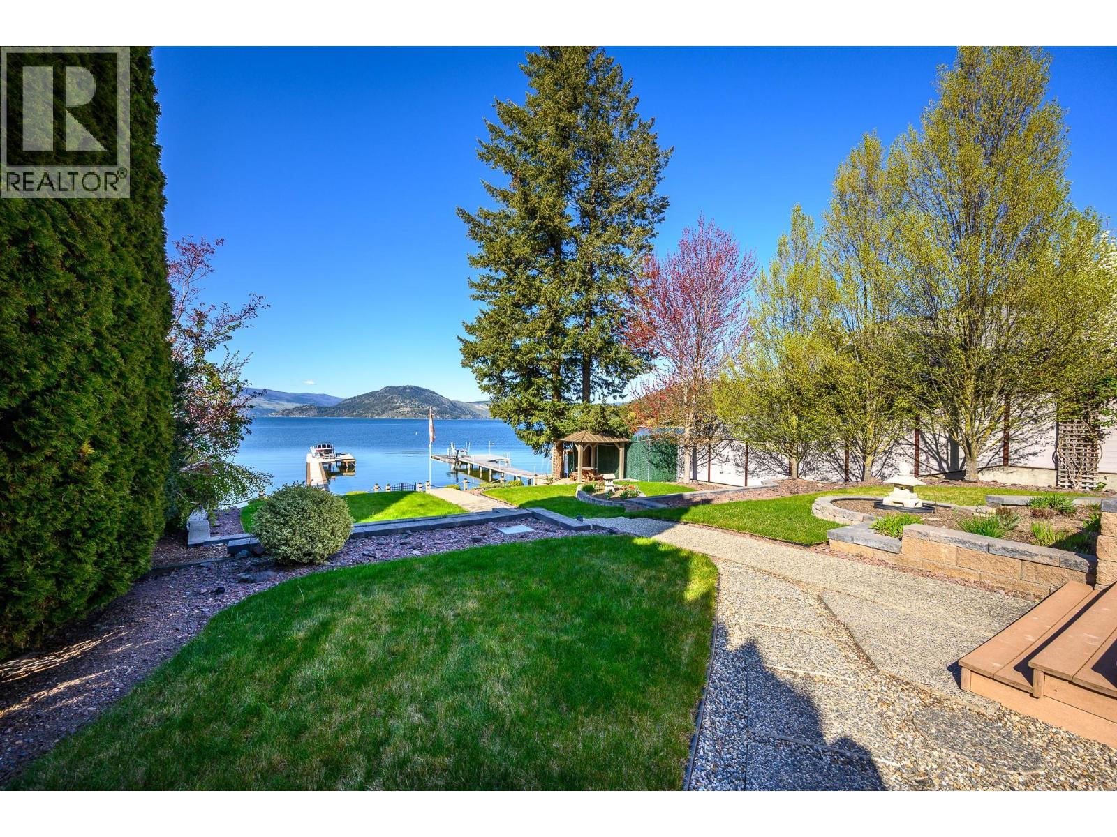 9739 Delcliffe Road, Vernon, BC - Outdoor With Body Of Water