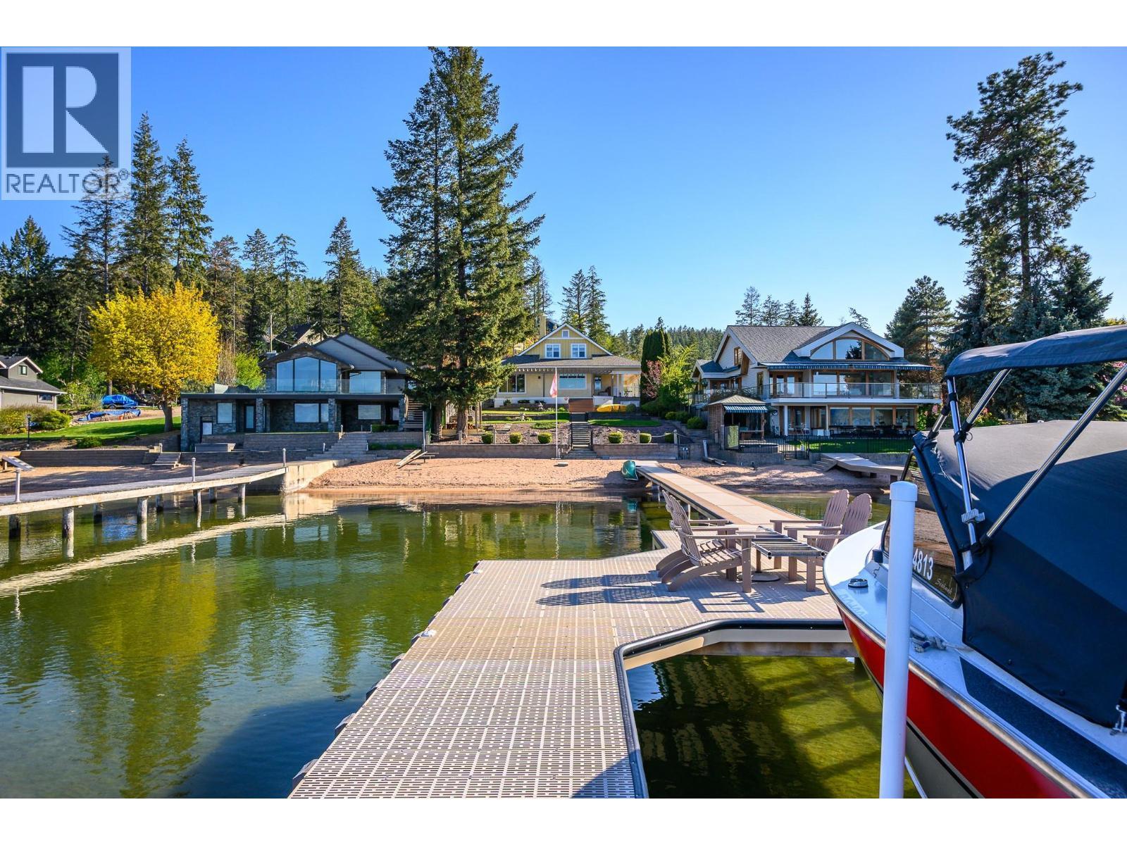 9739 Delcliffe Road, Vernon, BC - Outdoor With Body Of Water