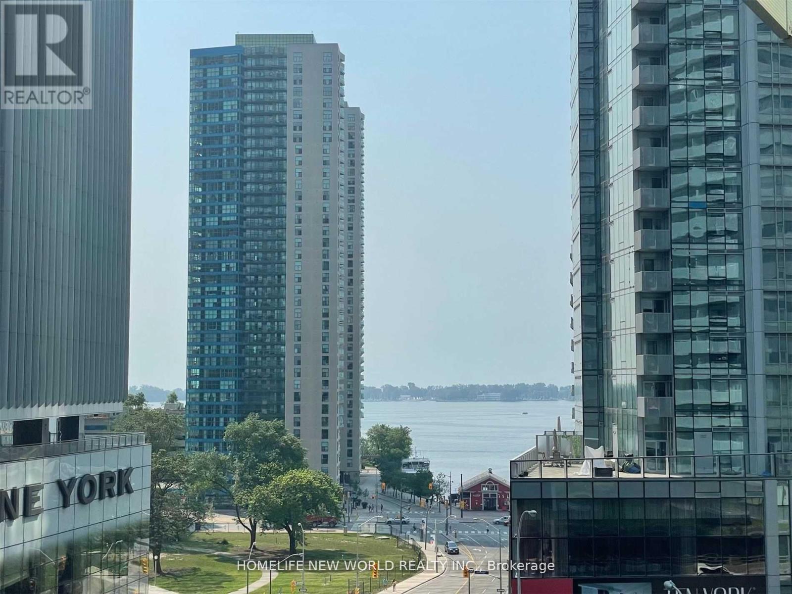 601 - 14 York Street, Toronto, ON - Outdoor With Body Of Water With Facade