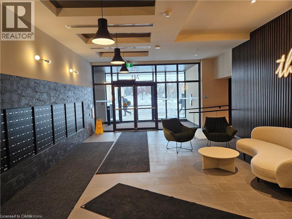 View of building lobby - 741 King Street W Unit# 1207, Kitchener, ON - Indoor Photo Showing Other Room