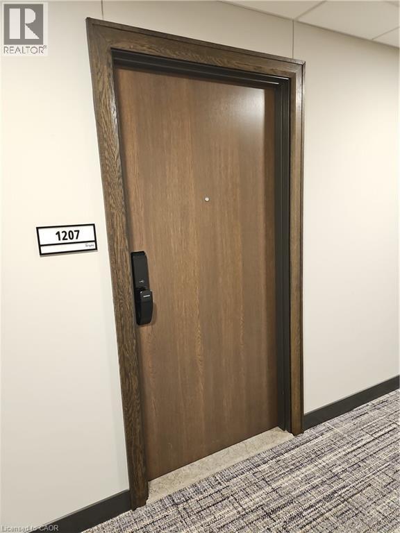 Details featuring baseboards - 741 King Street W Unit# 1207, Kitchener, ON - Indoor