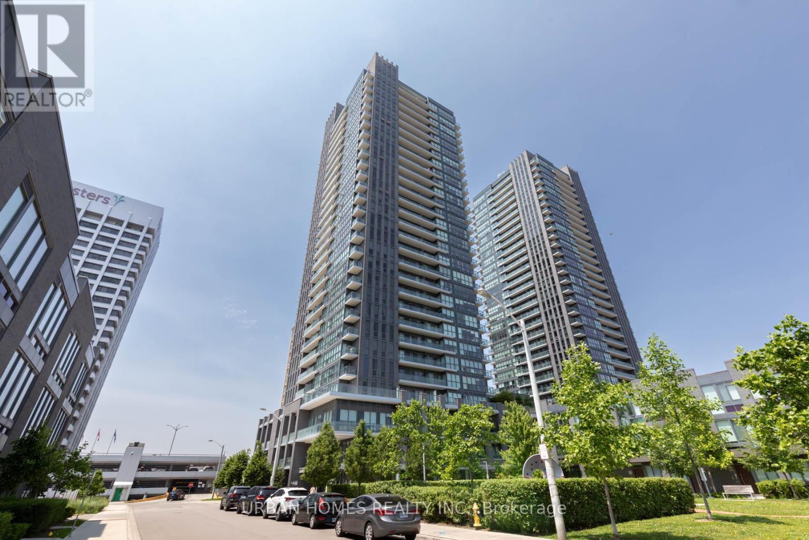 2711 - 2 Sonic Way, Toronto, ON - Outdoor With Facade