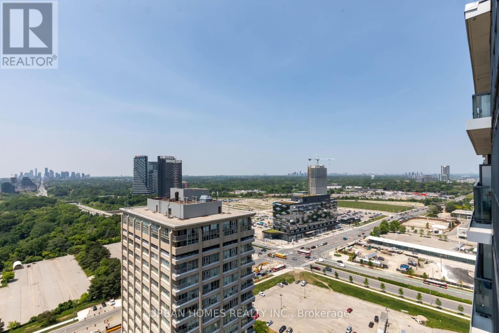 2711 - 2 Sonic Way, Toronto, ON - Outdoor With View