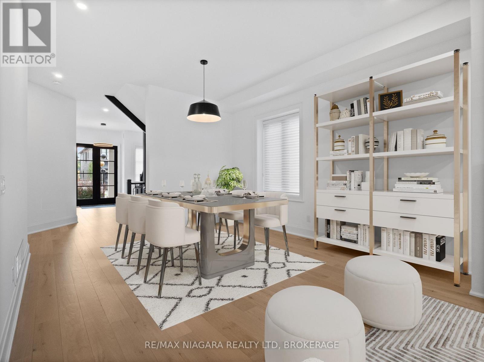 Virtual Staged - 2317 Terravita Drive, Niagara Falls (Stamford), ON - Indoor Photo Showing Dining Room