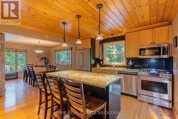 Granite counters & stainless steel appliances -