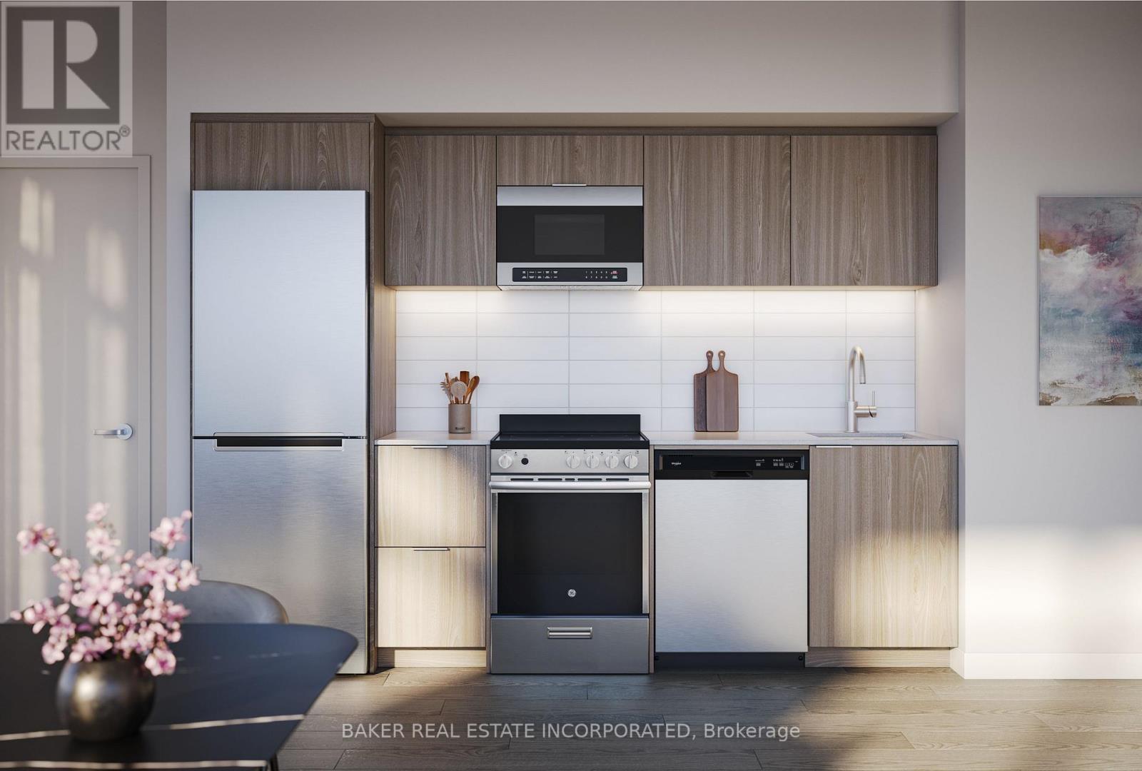 3403 - 223 Redpath Avenue, Toronto, ON - Indoor Photo Showing Kitchen