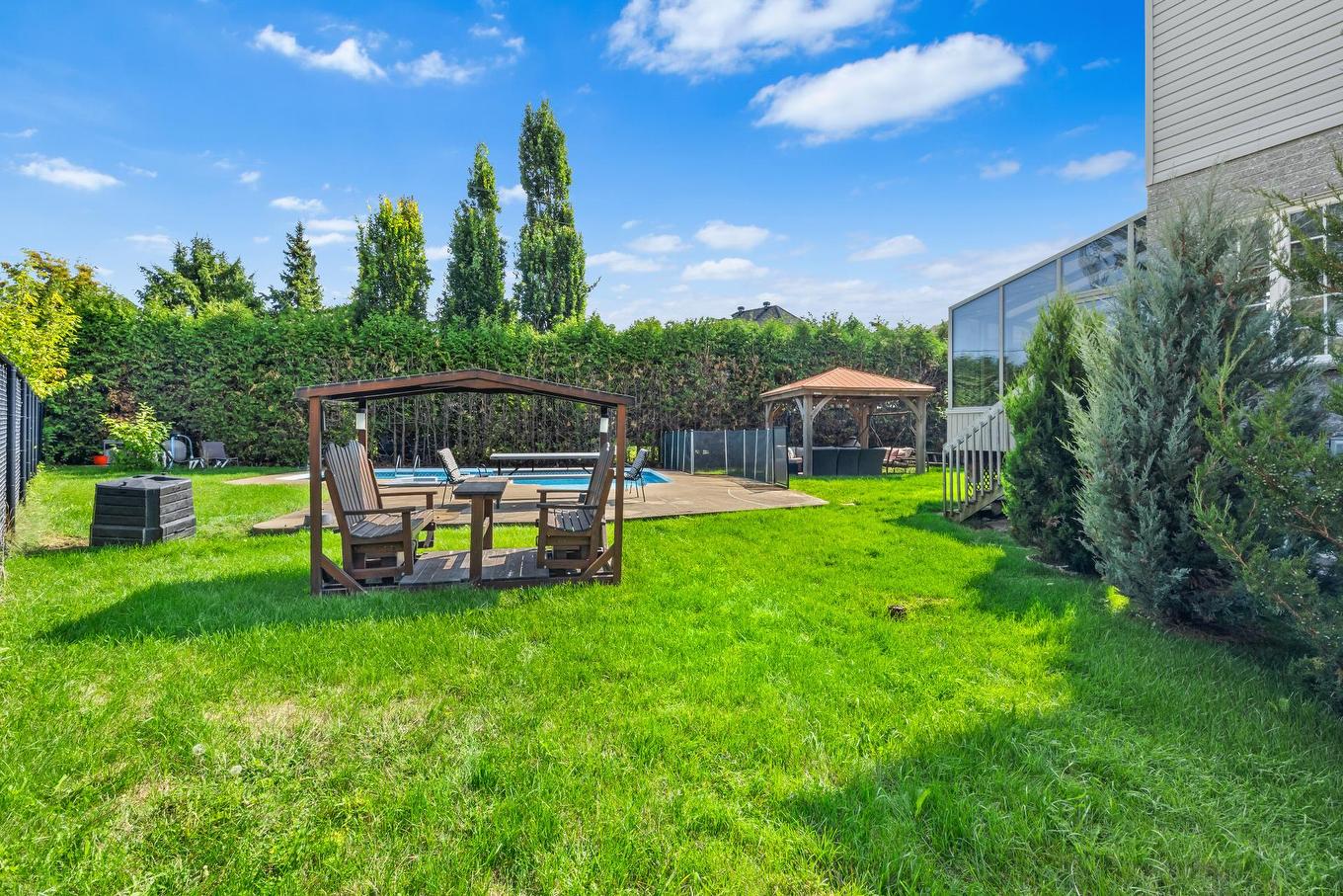 Backyard - 8235 Av. Oceanie, Brossard, QC - Outdoor With Backyard