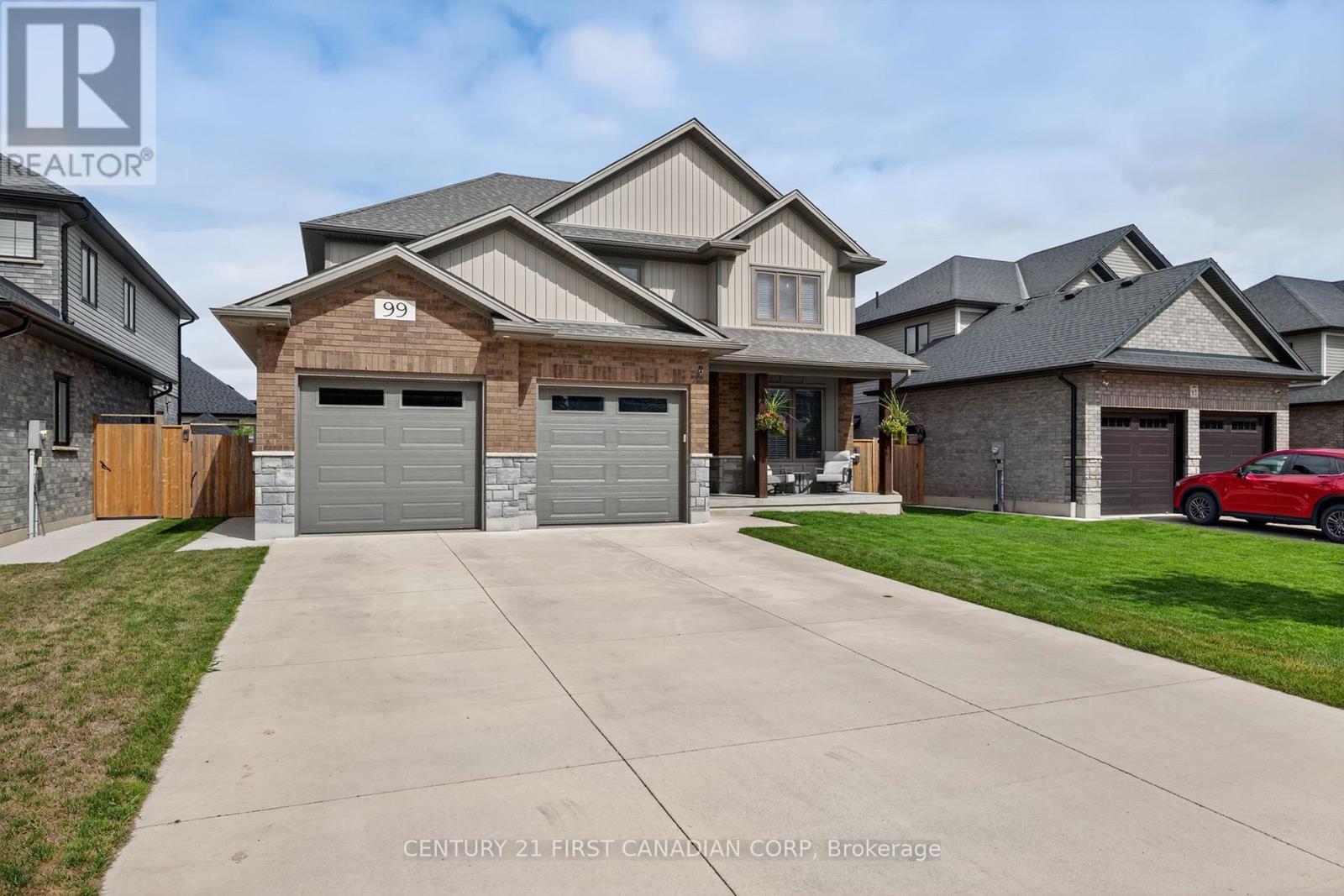 99 Thames Springs Crescent, Zorra (Thamesford), ON - Outdoor With Facade