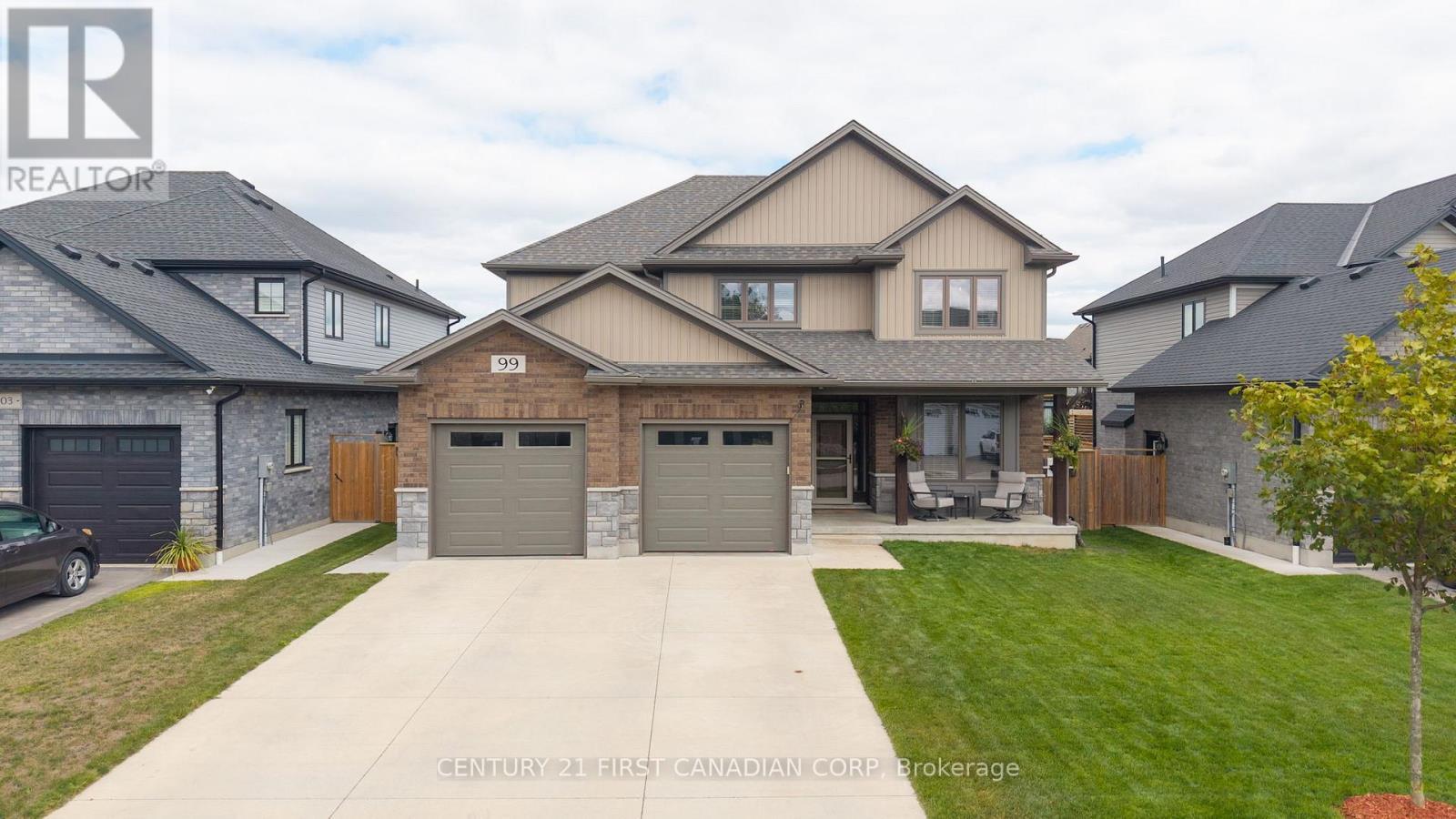 99 Thames Springs Crescent, Zorra (Thamesford), ON - Outdoor With Facade