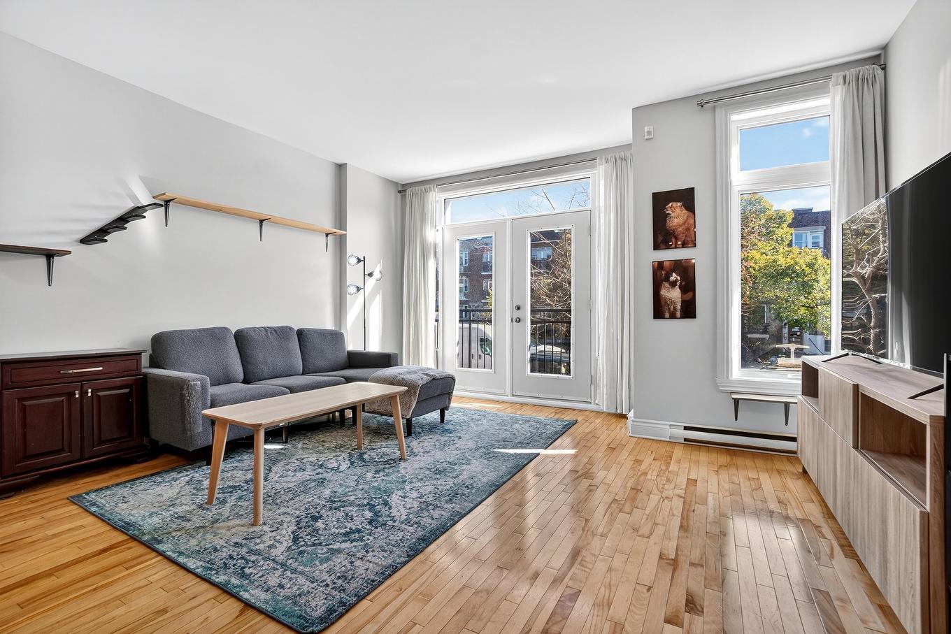 Living room - 3-1805 Boul. St-Joseph E., Montréal (Le Plateau-Mont-Royal), QC - Indoor Photo Showing Living Room