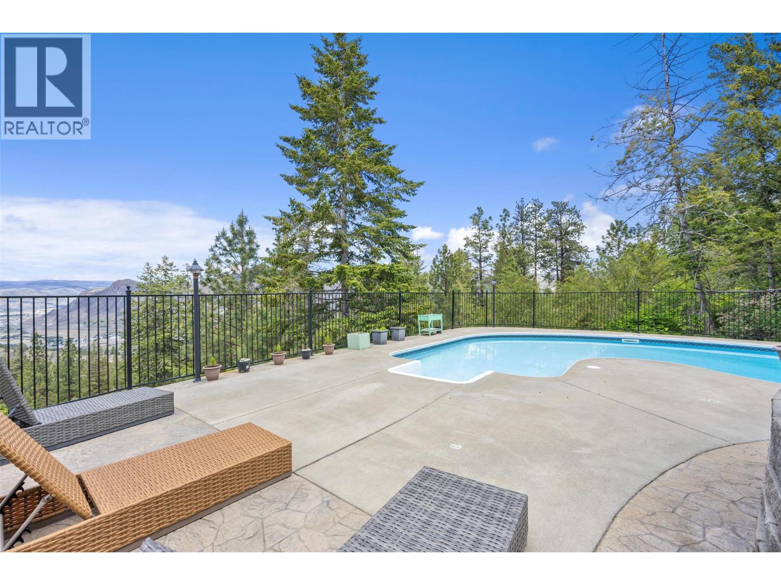 1978 High Schylea Drive, Kamloops, BC - Outdoor With In Ground Pool