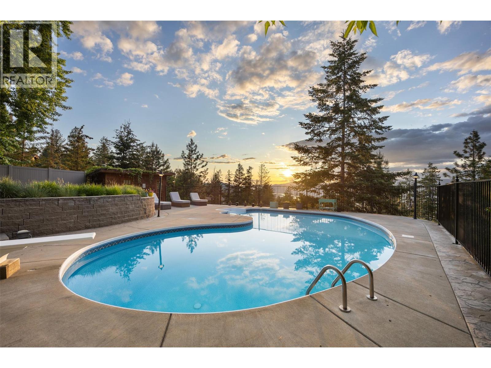 1978 High Schylea Drive, Kamloops, BC - Outdoor With In Ground Pool With Backyard