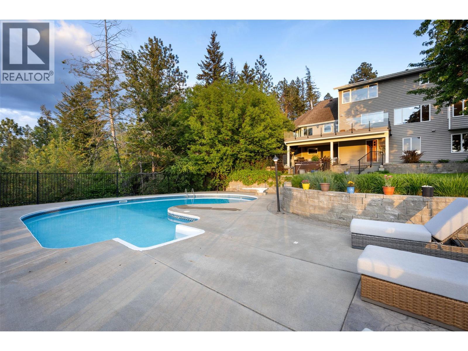 1978 High Schylea Drive, Kamloops, BC - Outdoor With In Ground Pool With Deck Patio Veranda