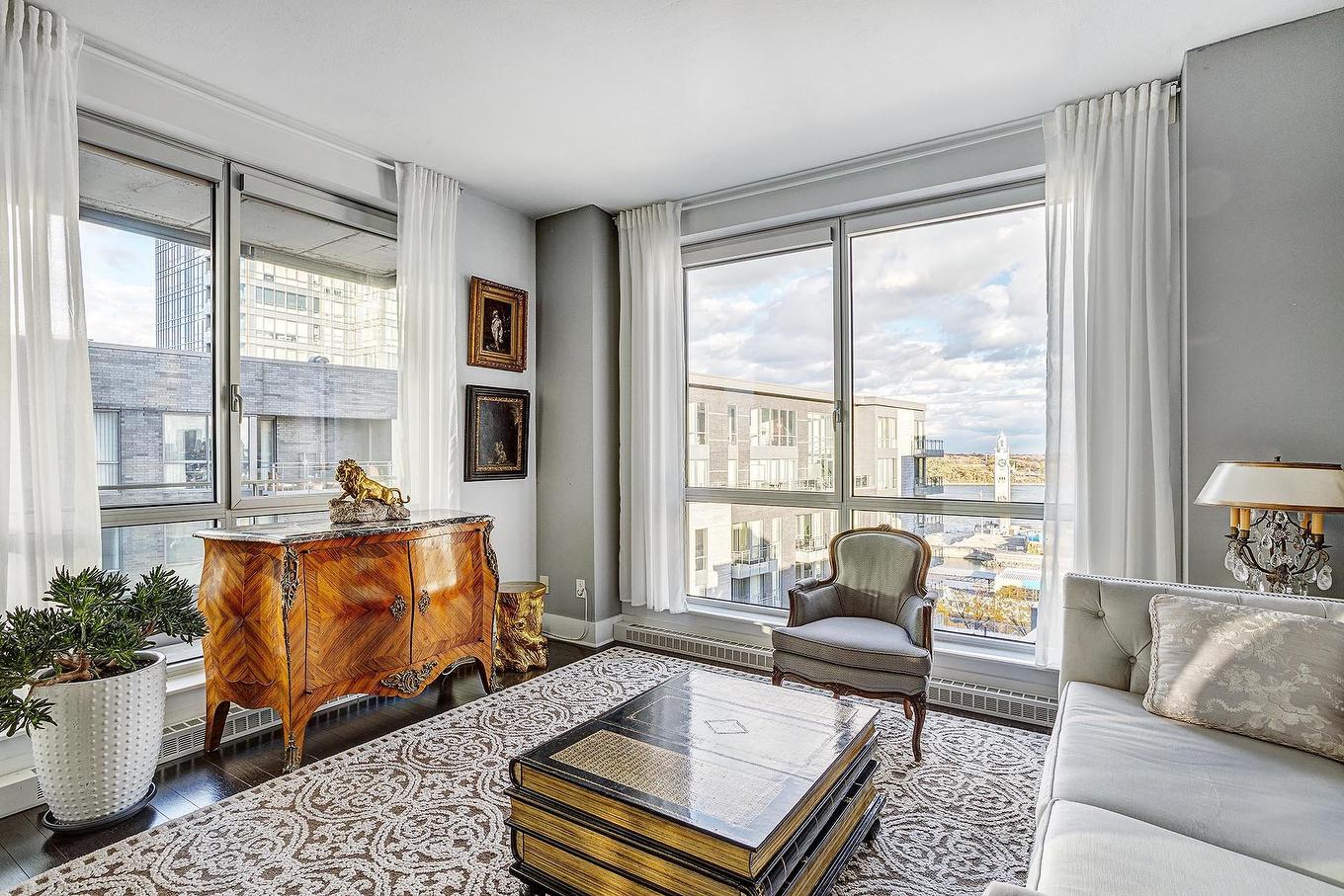 Living room - 905-370 Rue St-André, Montréal (Ville-Marie), QC - Indoor Photo Showing Living Room