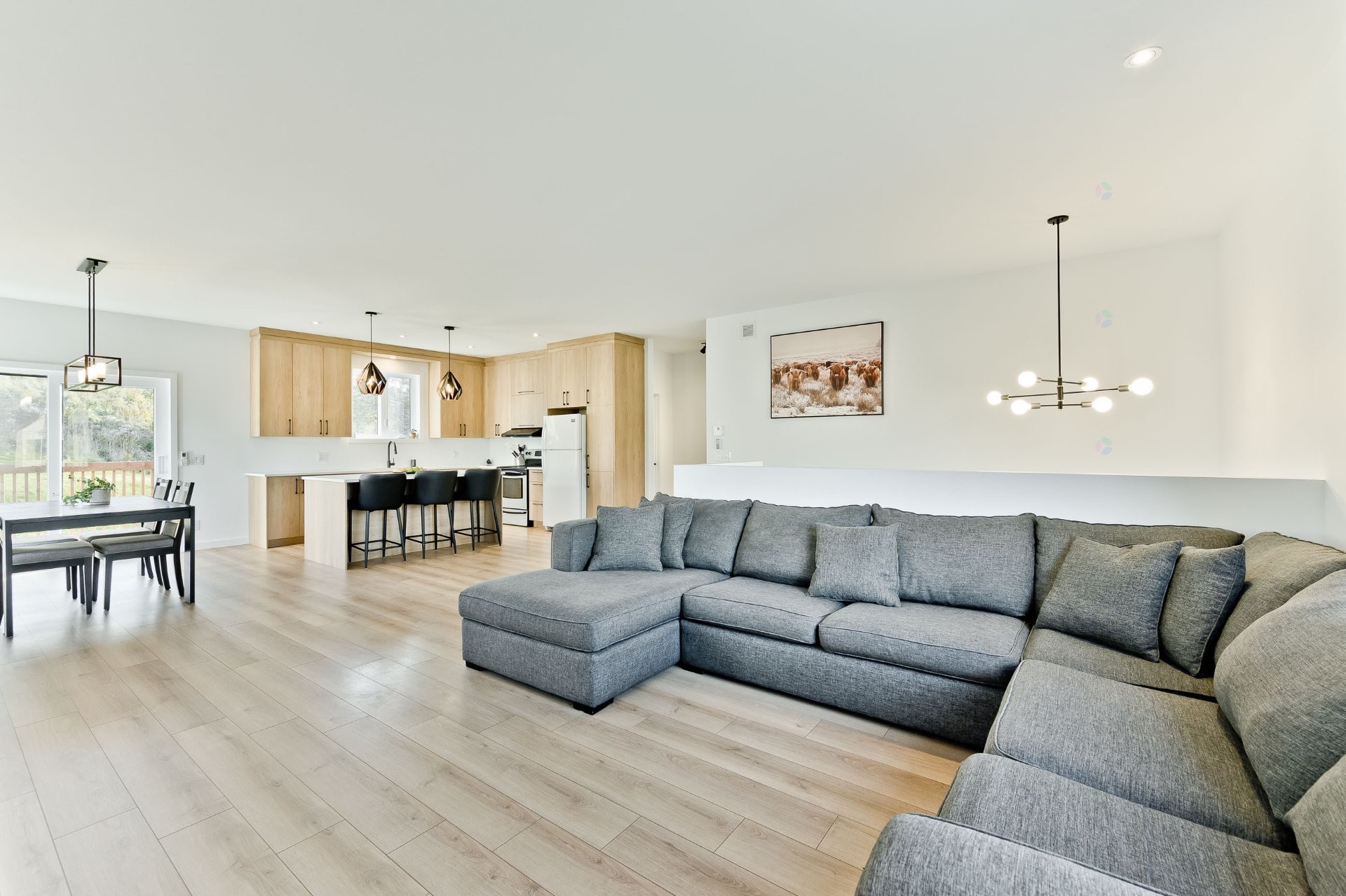 Living Room - 780 Rue Mcauley, Coaticook, QC - Indoor Photo Showing Living Room