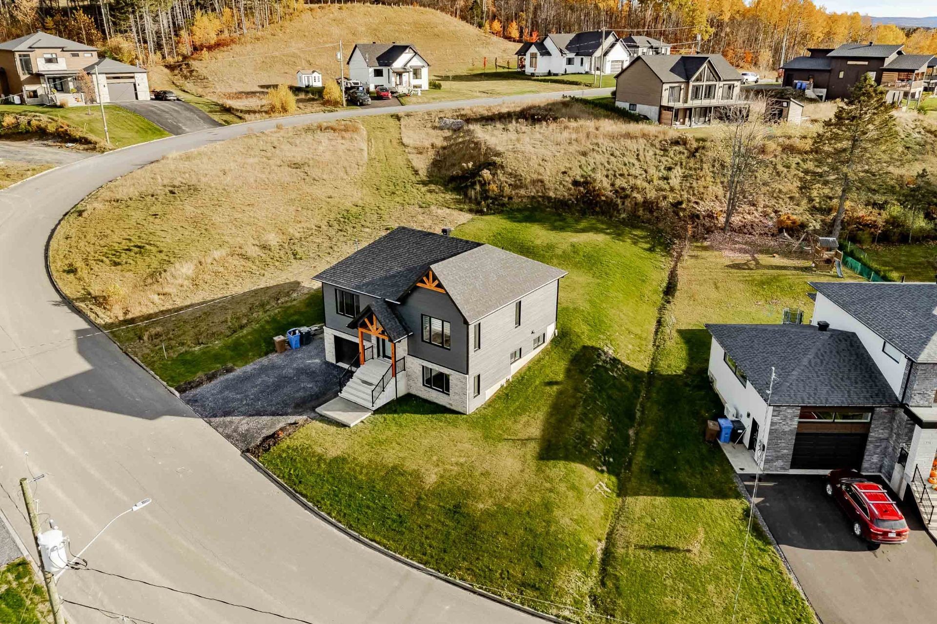 Aerial View - 780 Rue Mcauley, Coaticook, QC - Outdoor