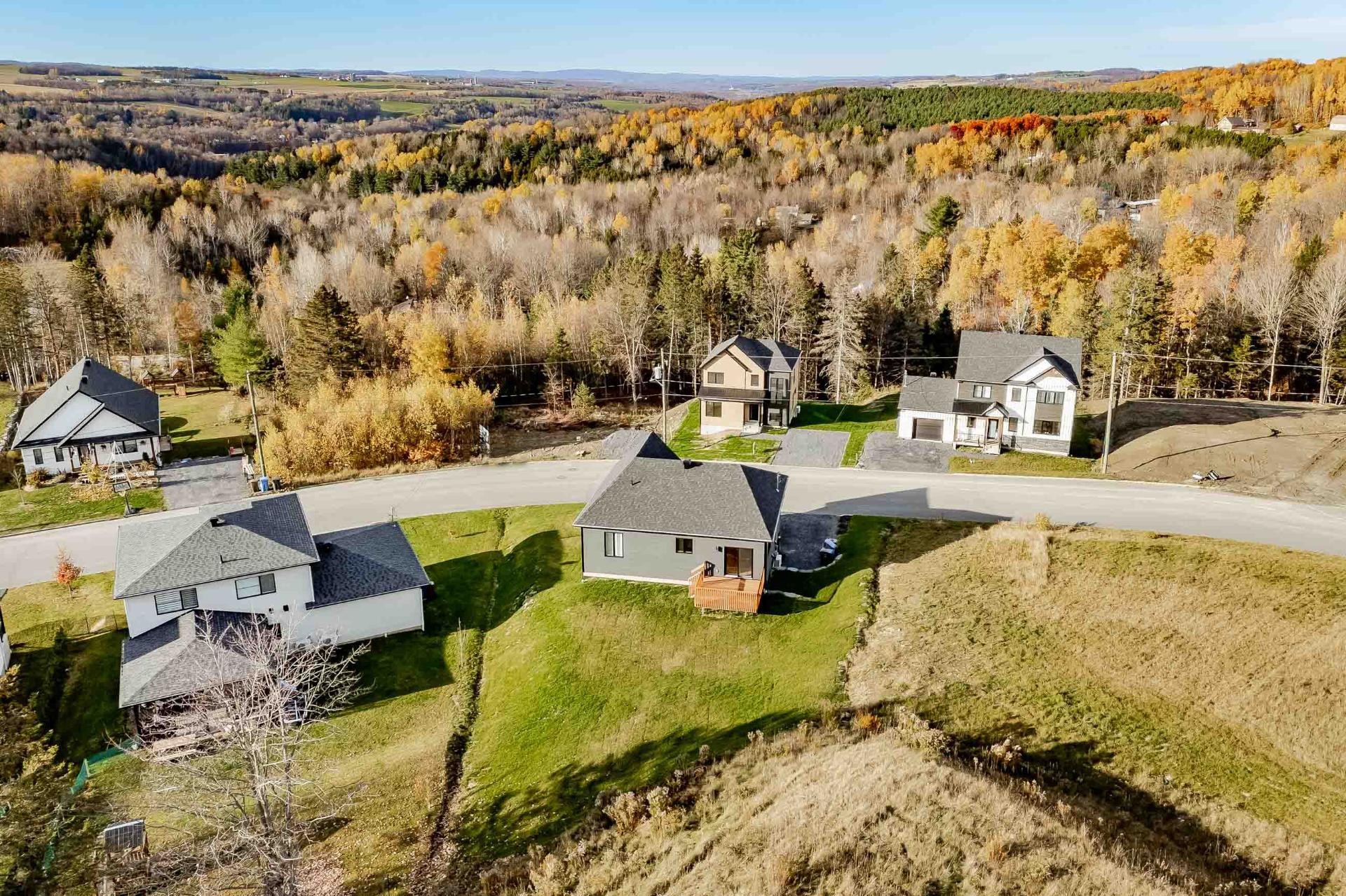 Aerial View - 780 Rue Mcauley, Coaticook, QC - Outdoor With View