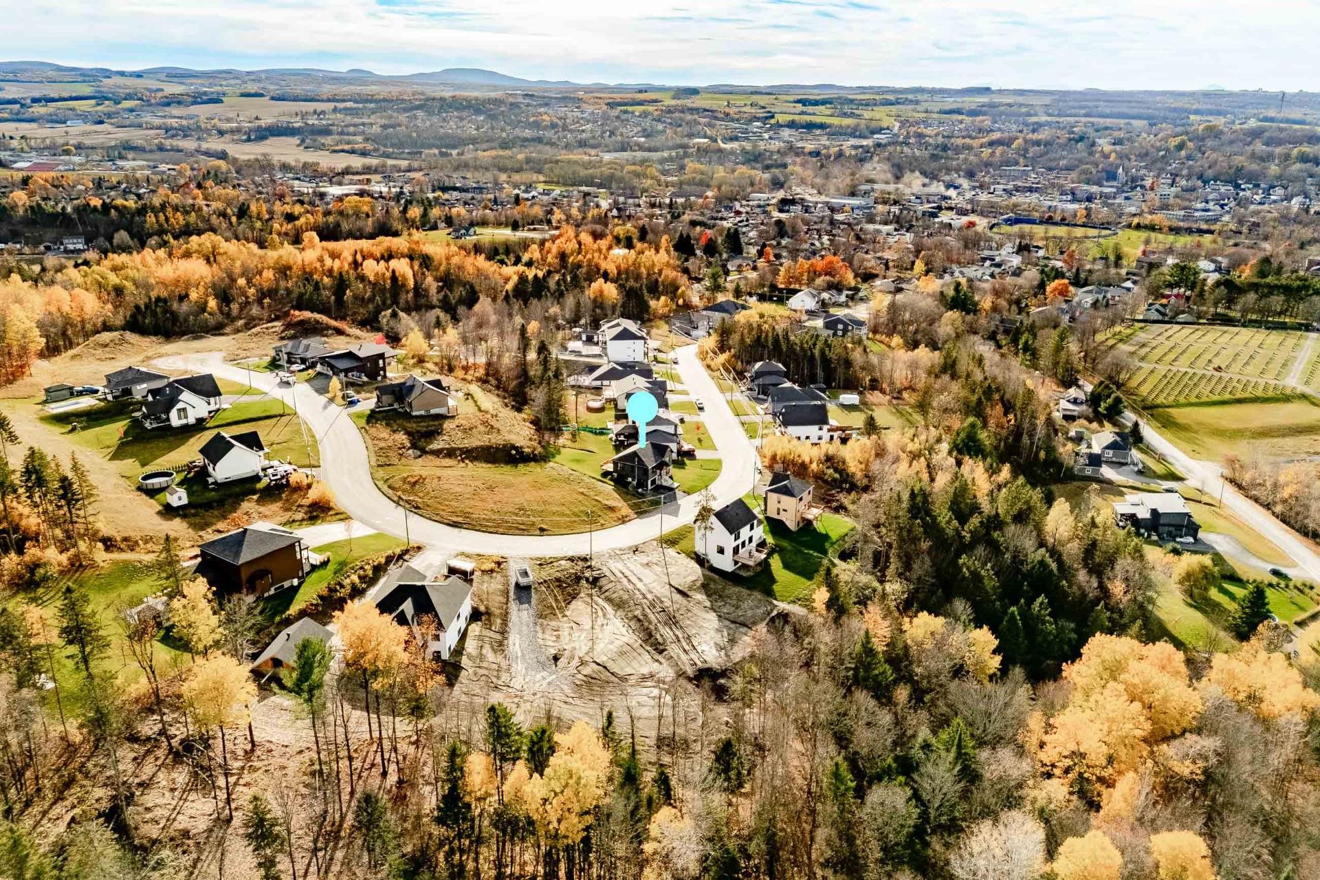 Aerial View - 780 Rue Mcauley, Coaticook, QC - Outdoor With View