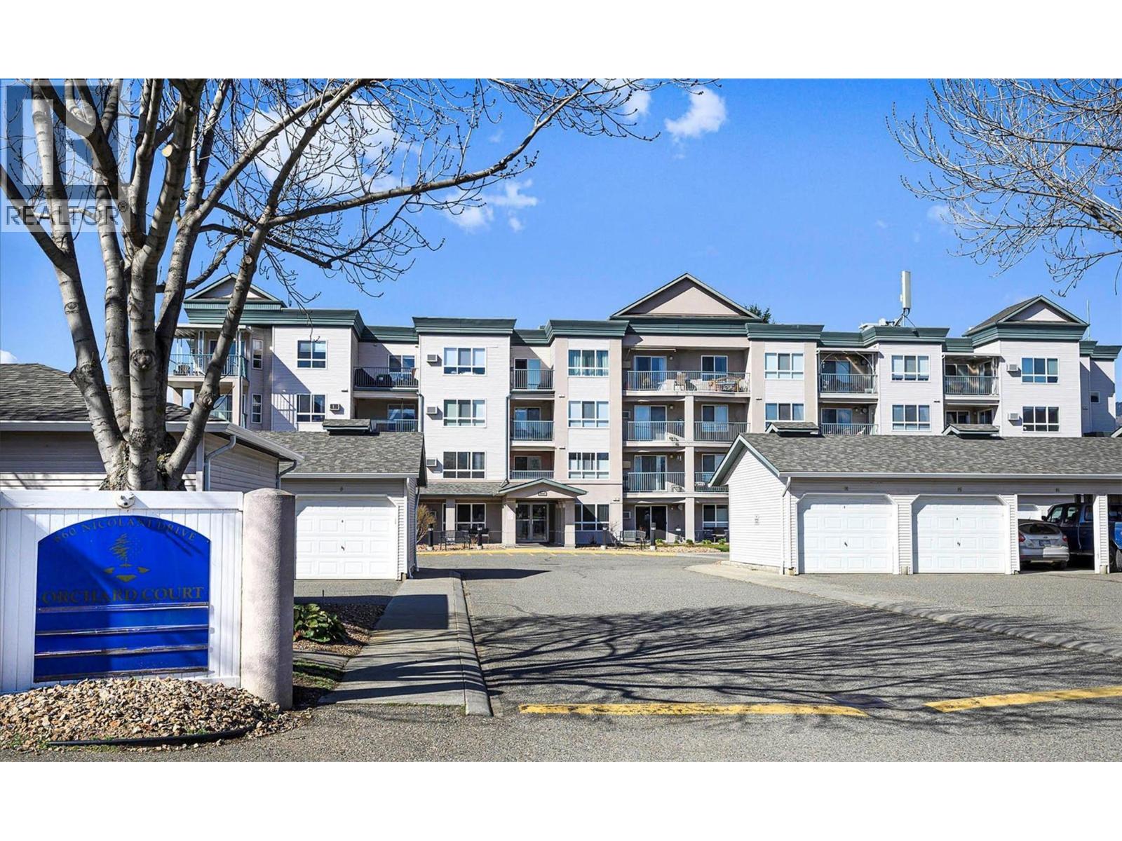 Welcome to Orchard Court-Street View - 860 Nicolani Drive Unit# 204, Kamloops, BC - Outdoor With Facade