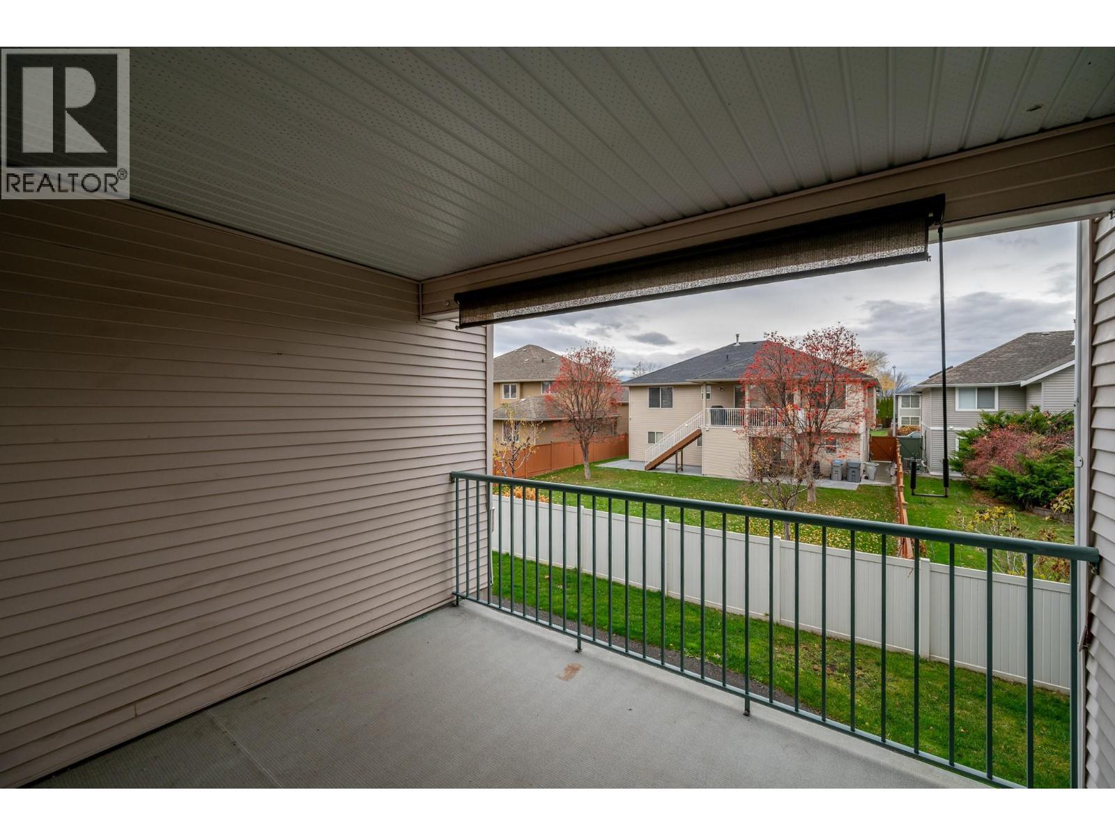 Deck view - 860 Nicolani Drive Unit# 204, Kamloops, BC - Outdoor With Exterior
