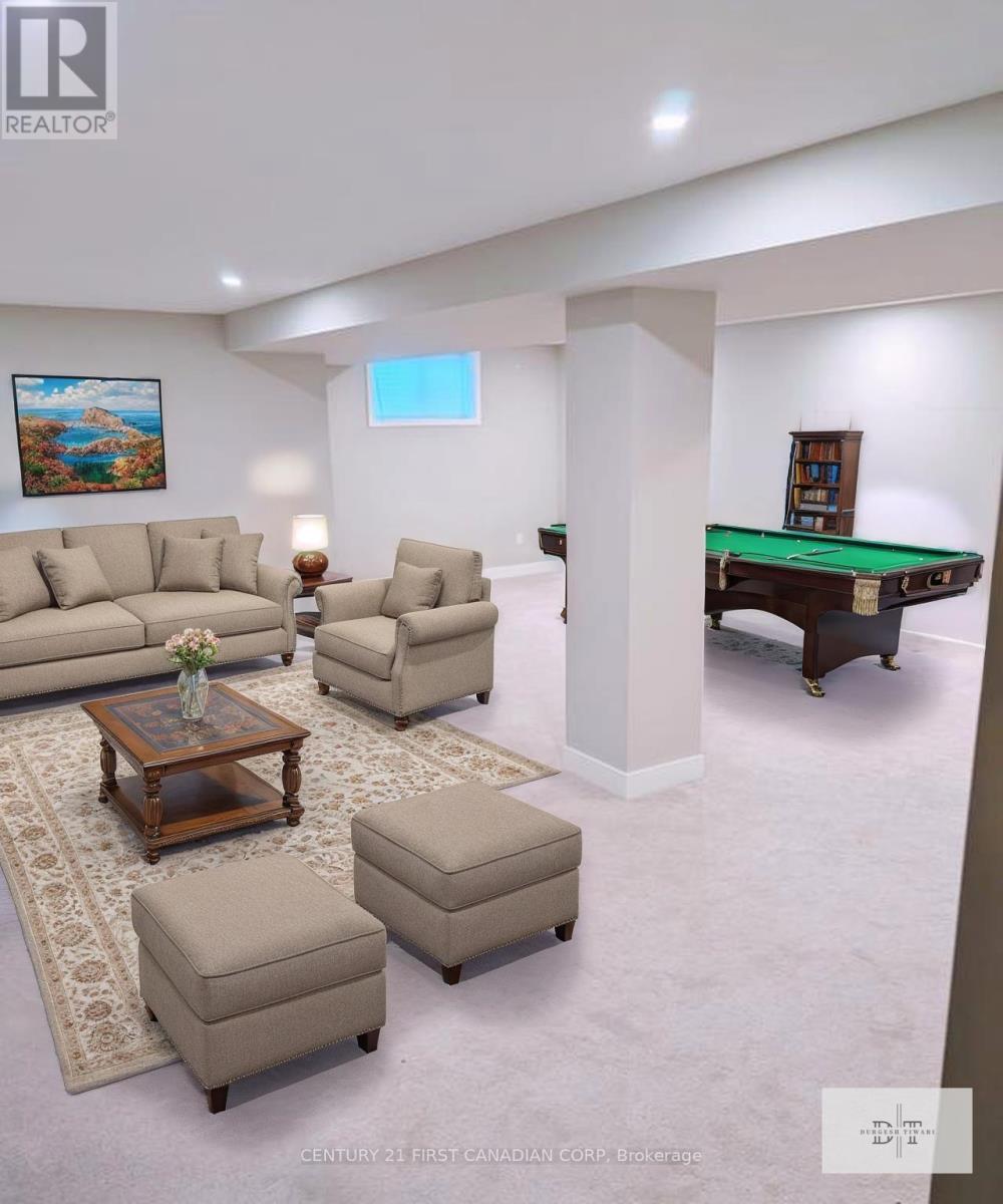 Virtually Staged Family Room - 5 - 1355 Whetherfield Street, London North (North M), ON - Indoor
