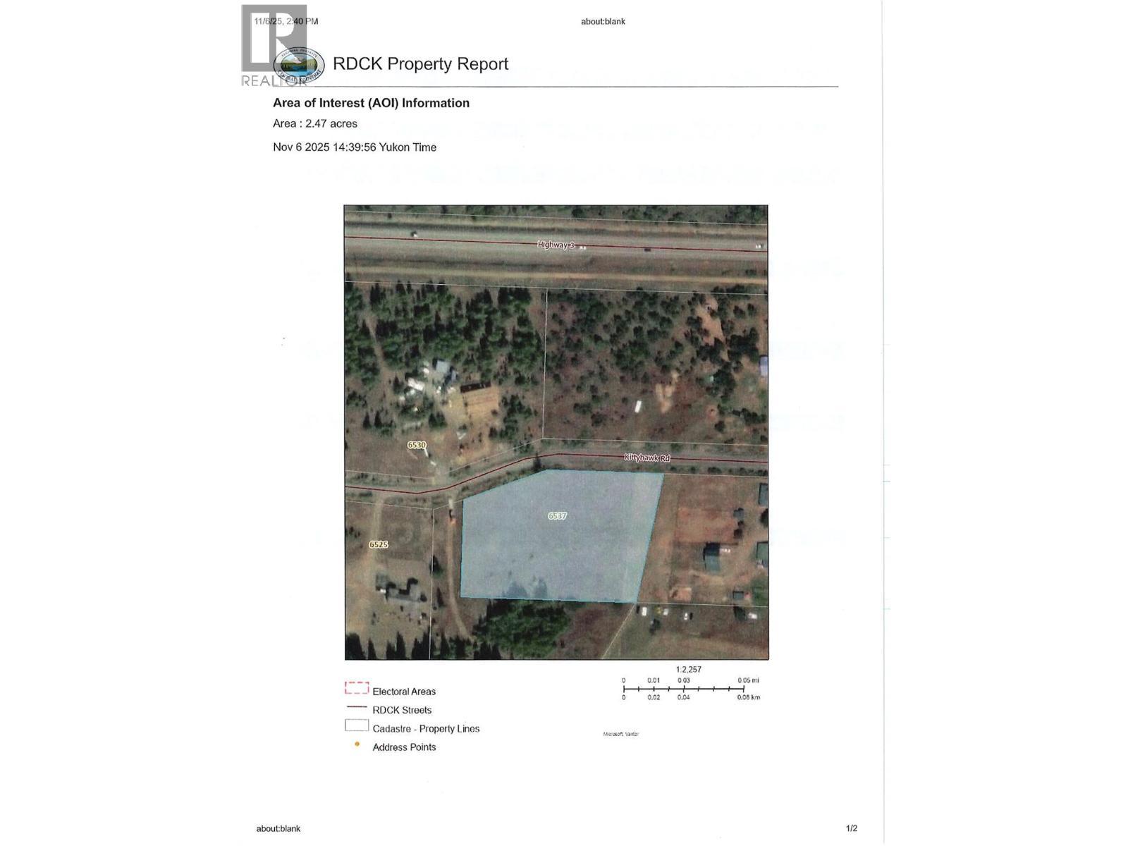 Lot A Kittyhawk Road, Kitchener, BC