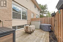 Fully fenced patio -