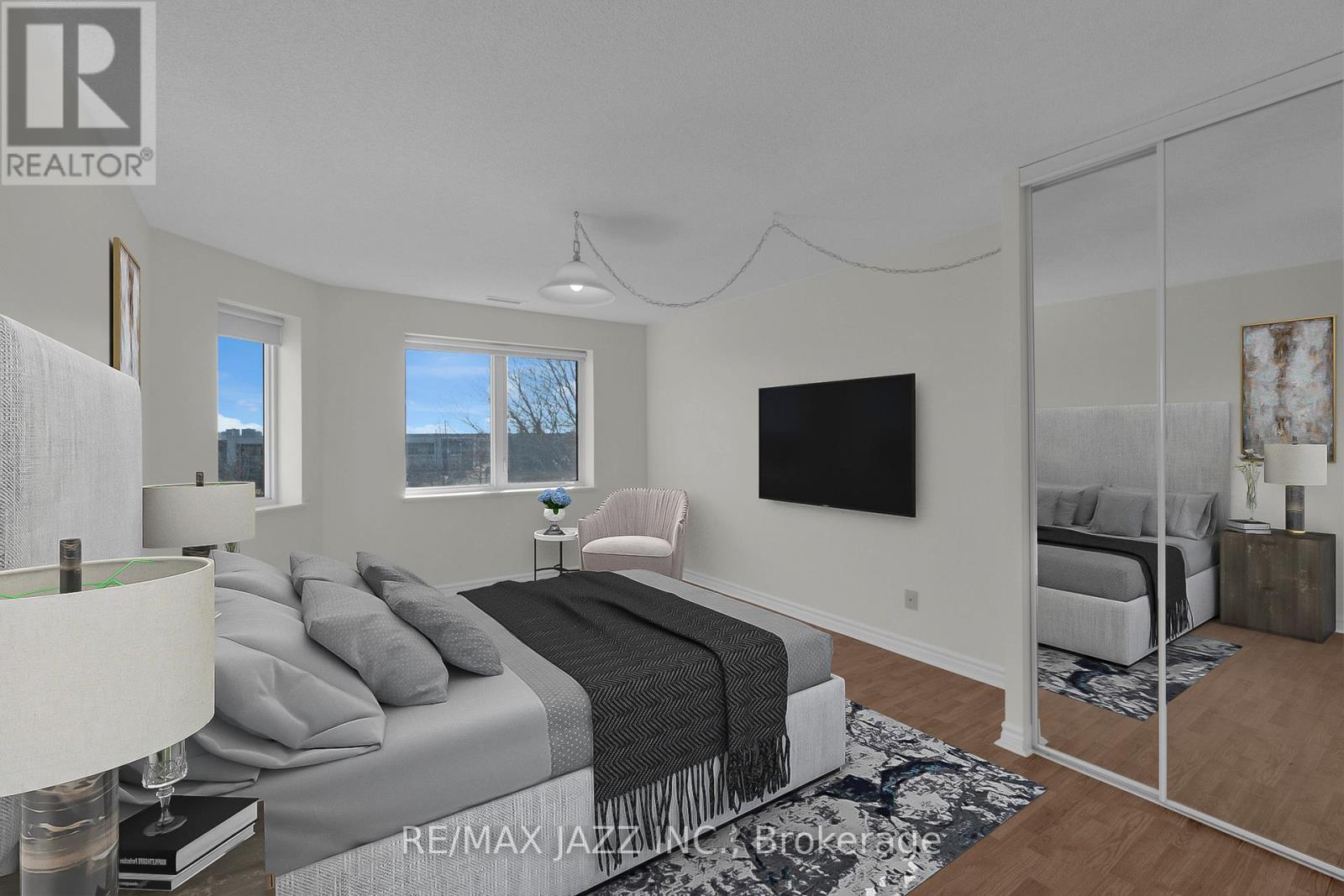 304 - 7 Dayspring Circle, Brampton (Goreway Drive Corridor), ON - Indoor Photo Showing Bedroom