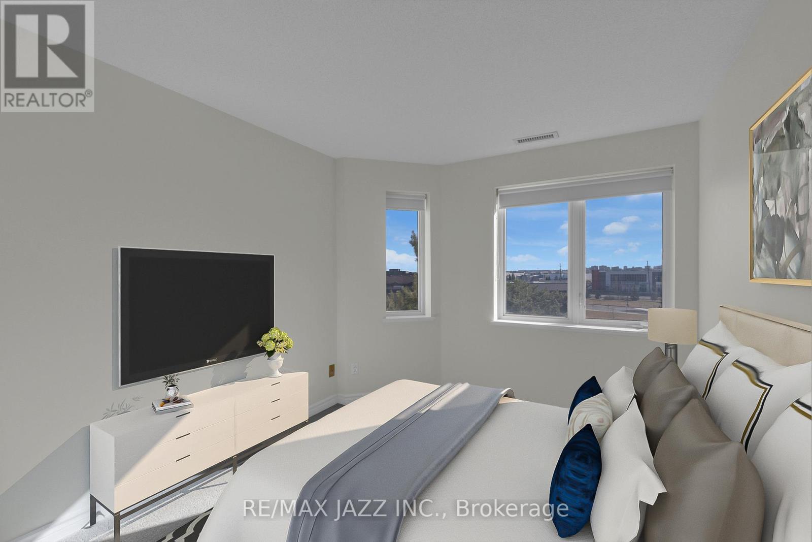 304 - 7 Dayspring Circle, Brampton (Goreway Drive Corridor), ON - Indoor Photo Showing Bedroom