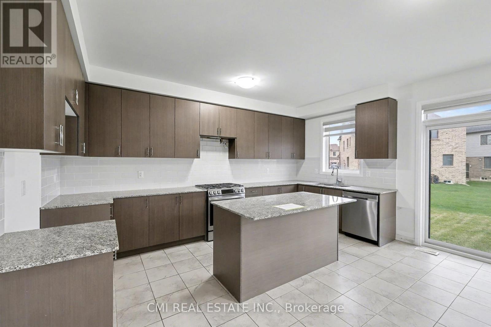 9 Prince Philip Boulevard, North Dumfries, ON - Indoor Photo Showing Kitchen With Double Sink With Upgraded Kitchen