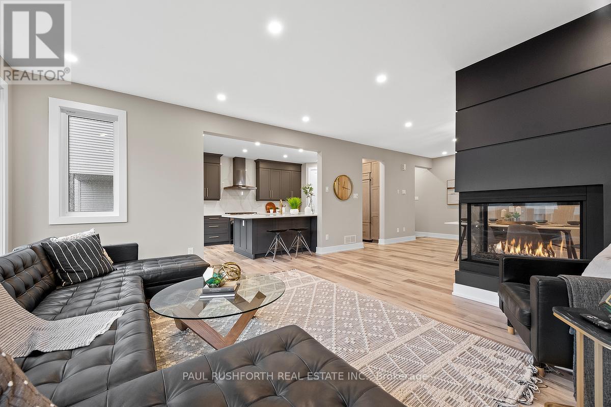 Model Home-See remarks - 123 Chandelle Private, Ottawa, ON - Indoor Photo Showing Living Room With Fireplace
