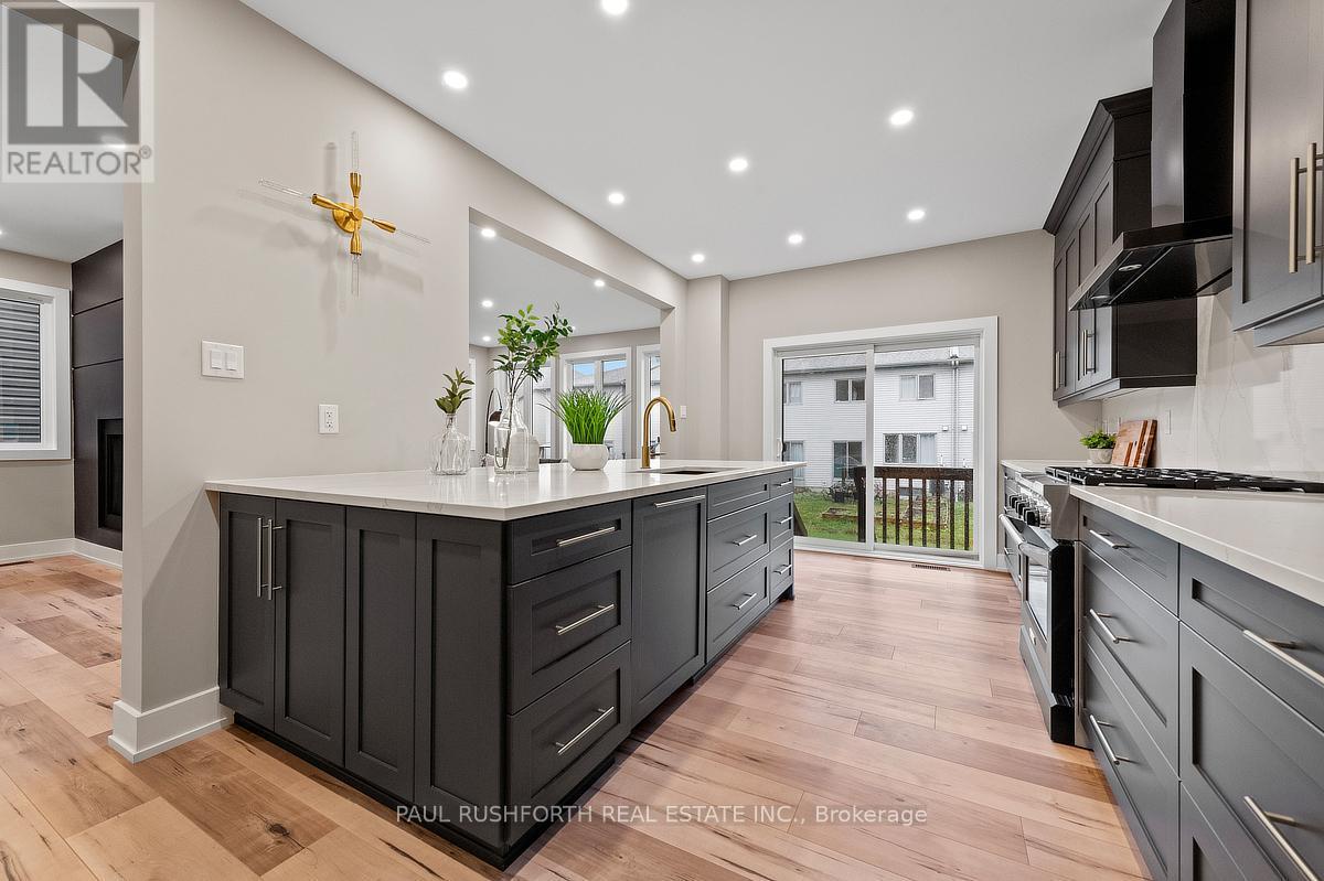 Model Home-See remarks - 123 Chandelle Private, Ottawa, ON - Indoor Photo Showing Kitchen With Upgraded Kitchen