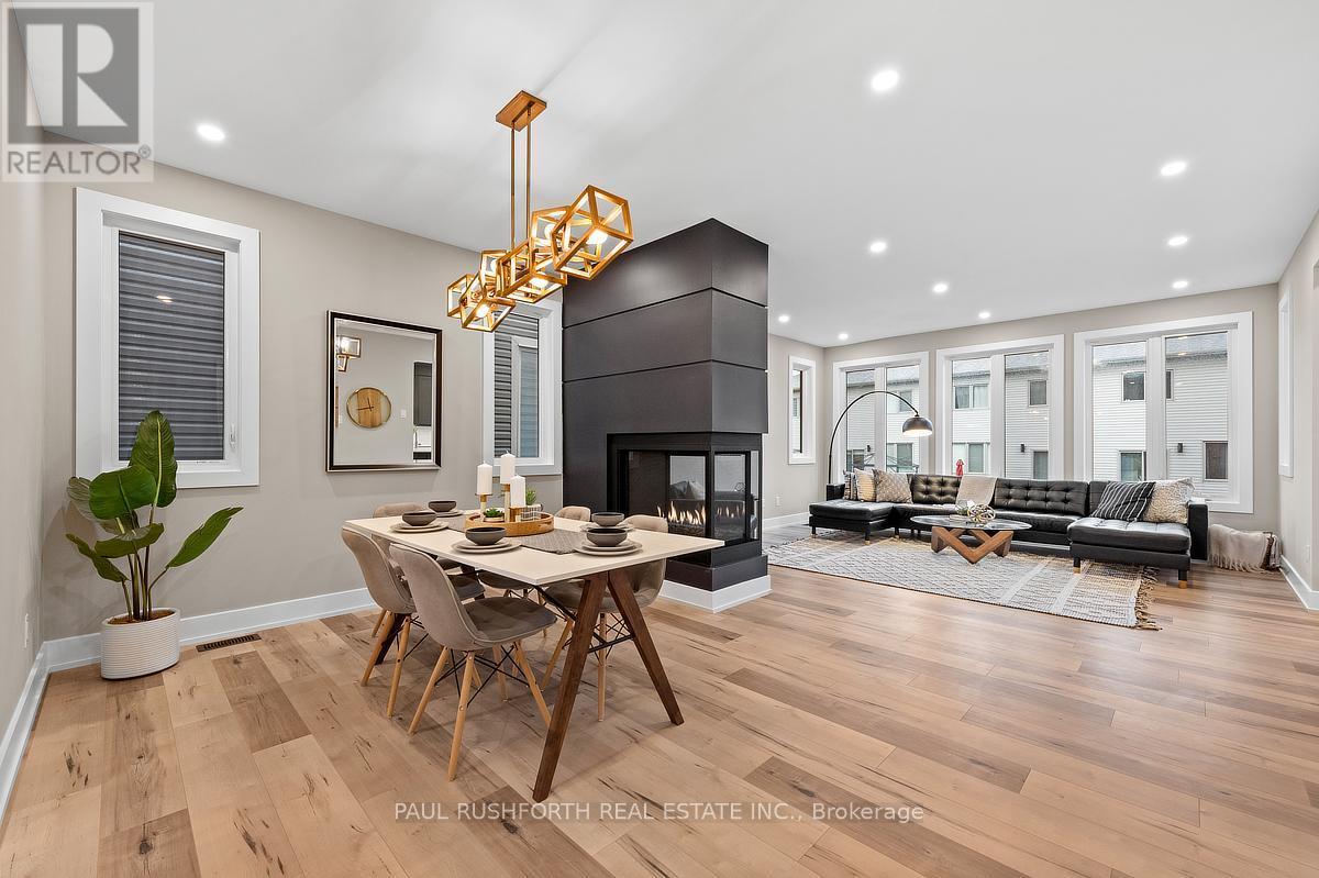 Model Home-See remarks - 123 Chandelle Private, Ottawa, ON - Indoor Photo Showing Dining Room