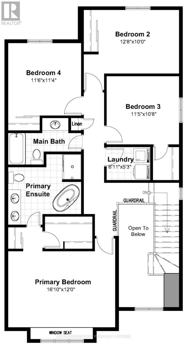 Builder Floor Plan-Second Level - 123 Chandelle Private, Ottawa, ON - Other
