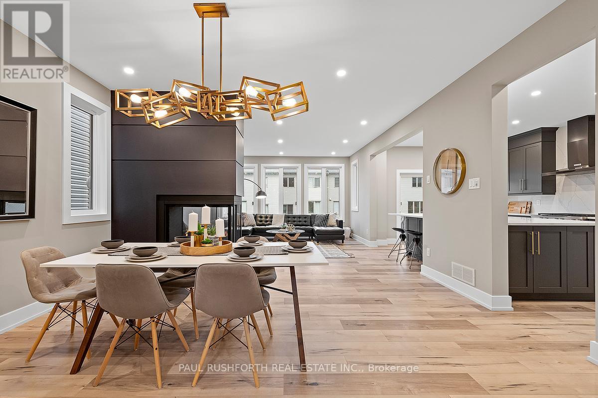 Model Home-See remarks - 123 Chandelle Private, Ottawa, ON - Indoor Photo Showing Dining Room